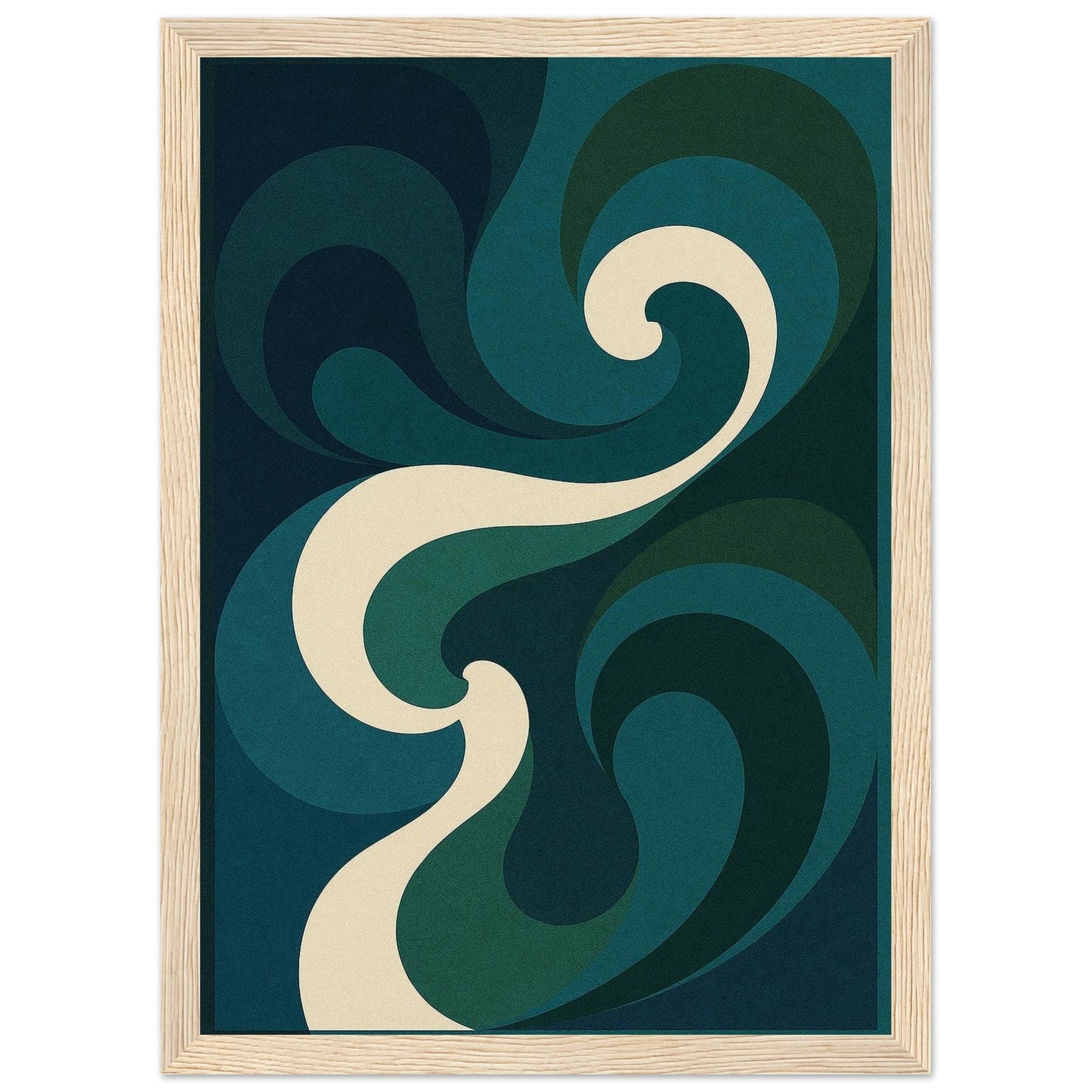 Abstract Awaken - Premium Matte Paper Wooden Framed Poster