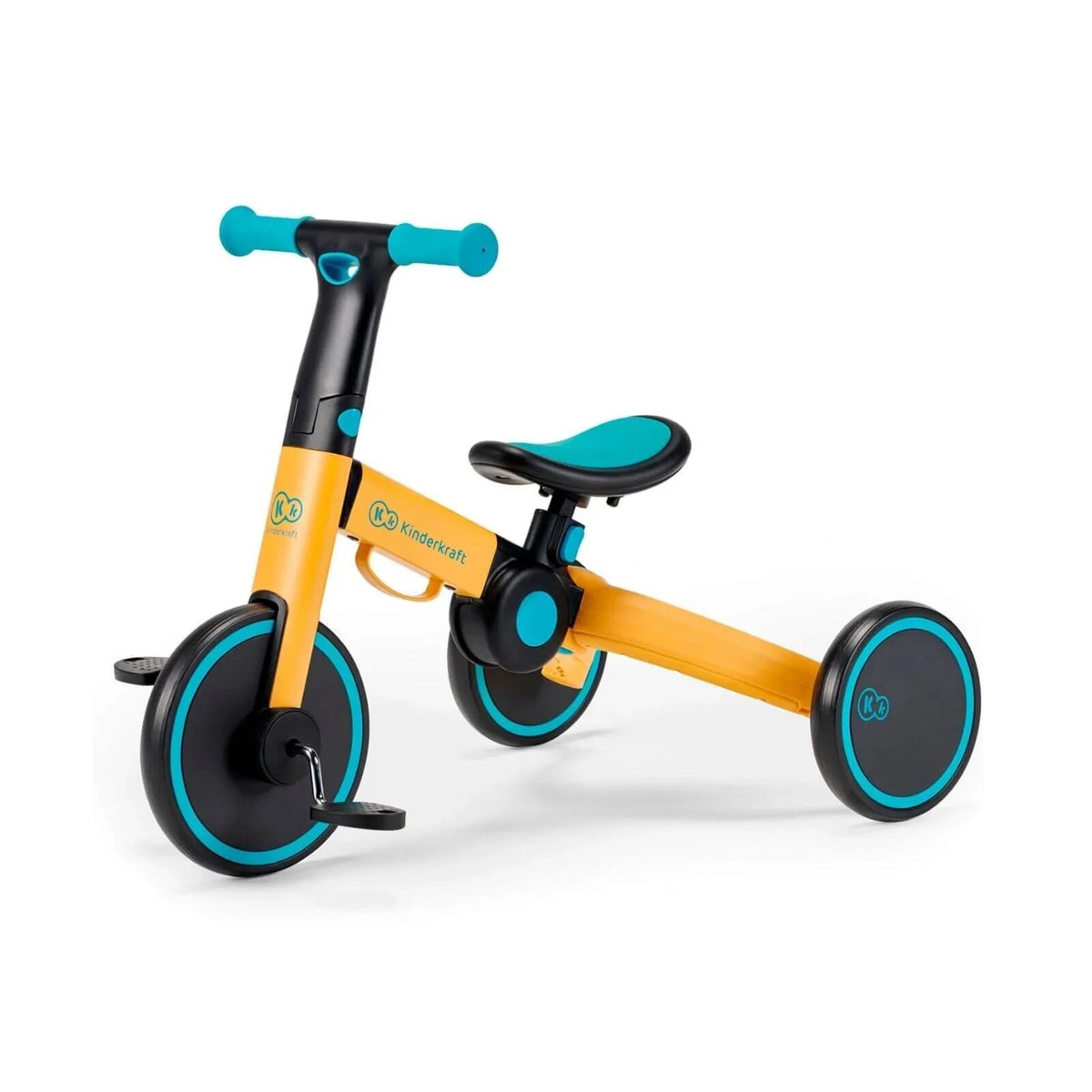 Kinderkraft 4 Trike Kids Tricycle - Sunflower Blue