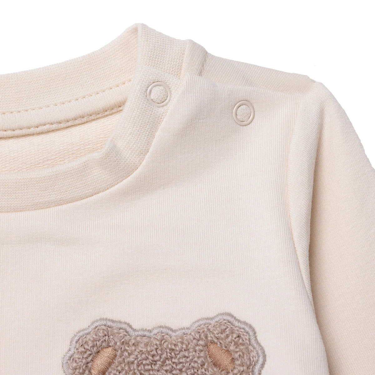 HelloBaby Bear Print Baby Sweatshirt & Leggings Set (1-3 Months to 12 Months)
