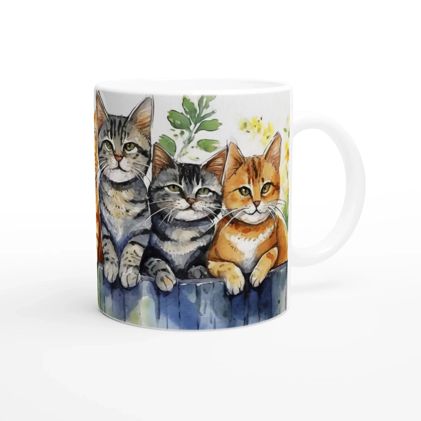 🐾 Coffee with Cats – Ceramic Mug for Cat Lovers ☕🐱