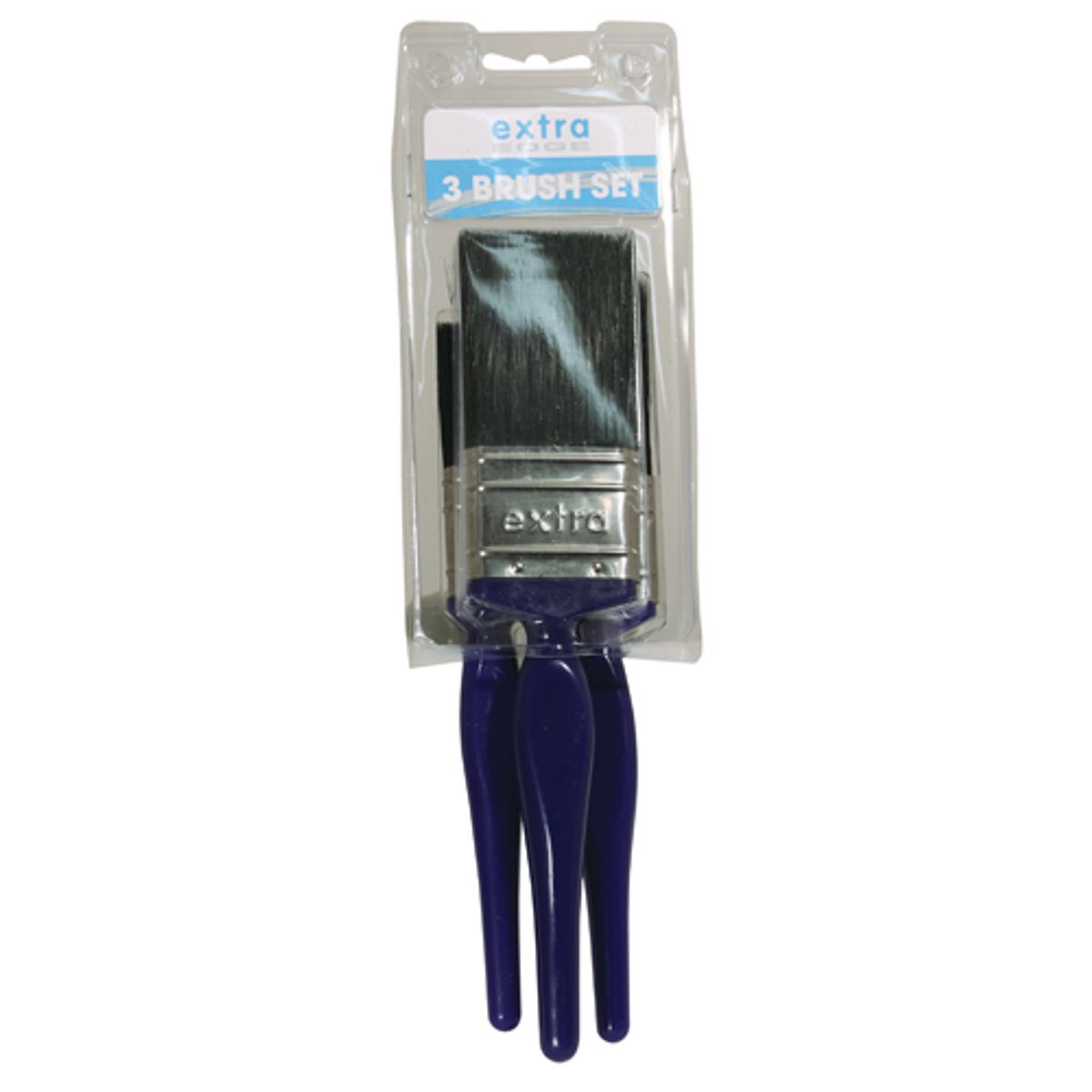 Harris Extra Edge Paint Brushes Pack of 3 (1", 1-1/2" & 2") 5-17610