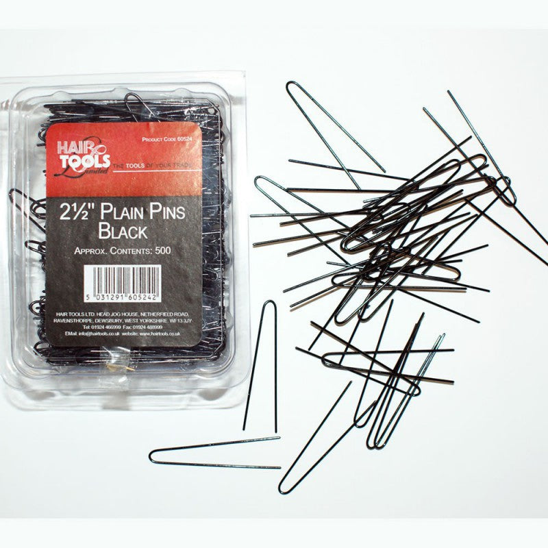 2.5" Plain Pins 500 Pack