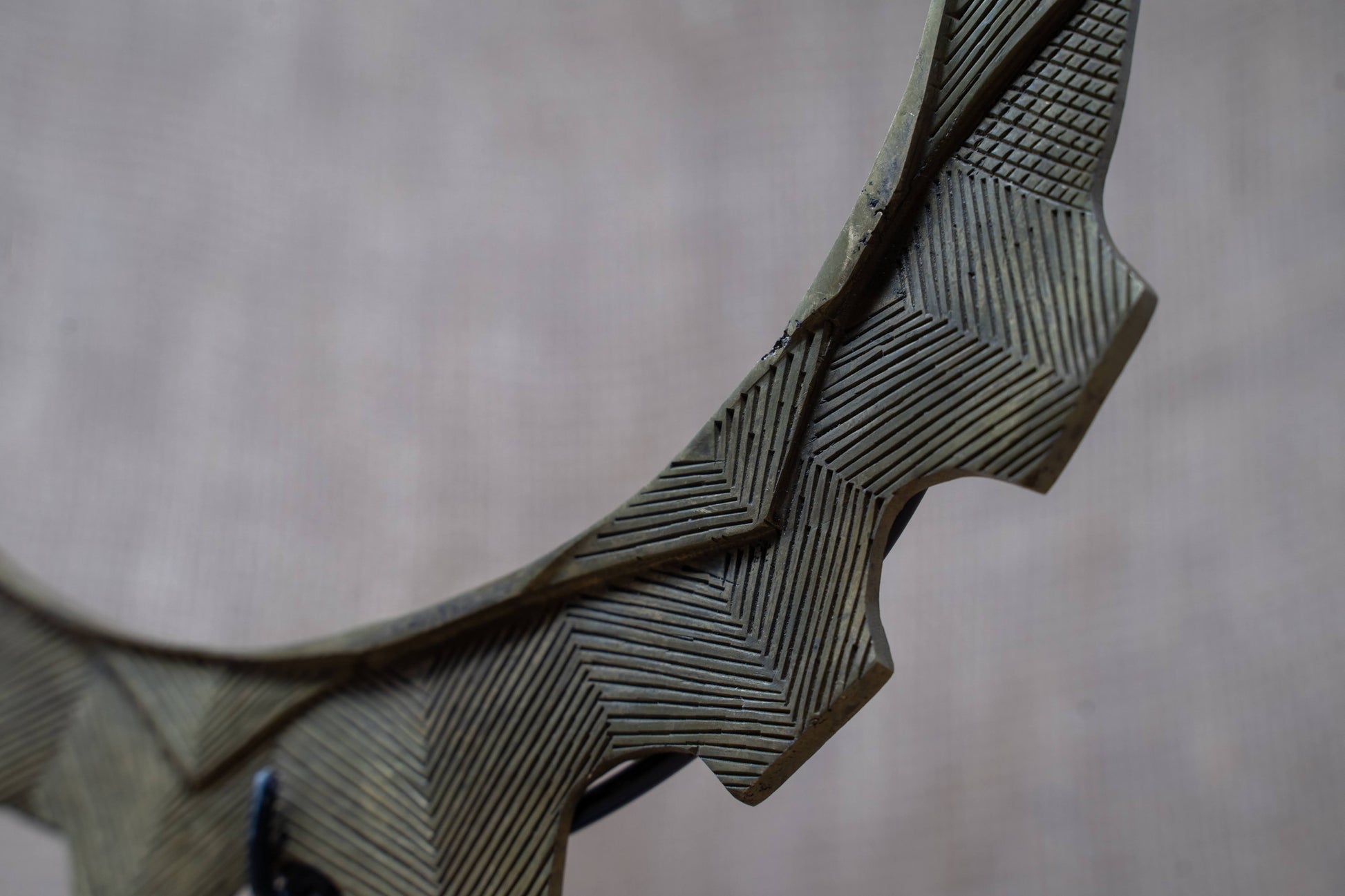 Teke Brass Chief Necklace 50.2