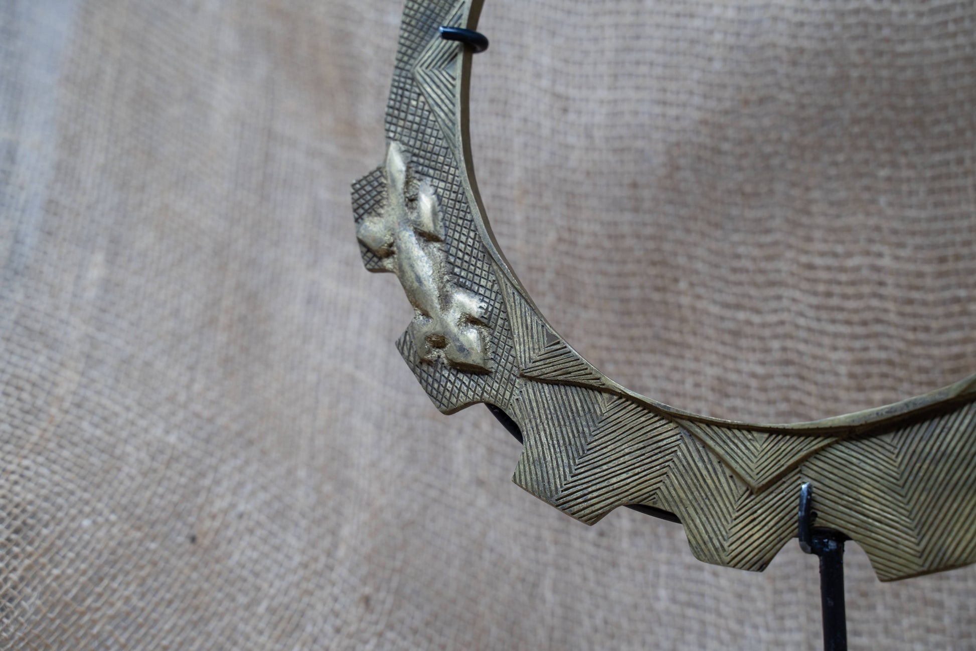 Teke Brass Chief Necklace 50.2