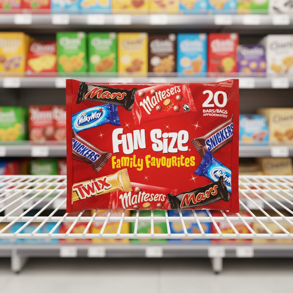 12 x Mars Variety Funsize (family Favourites) Bag 20's - 275GM
