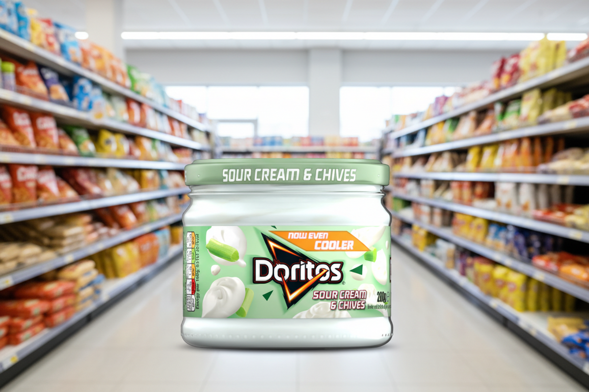 6 x Doritos Sour Cream & Chive Dip 280Gm
