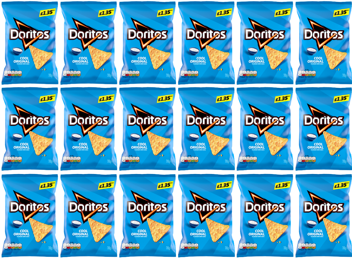 18 x Doritos Cool Original - 70GM