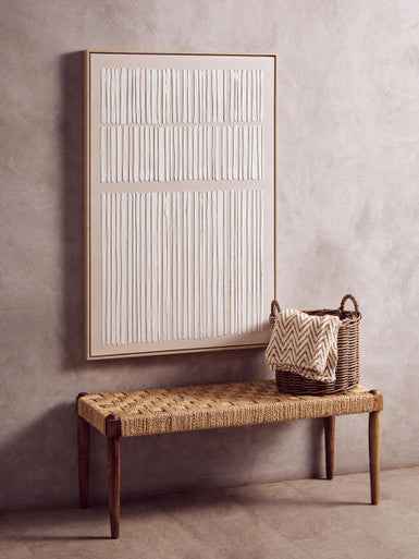 Bosie Grey Woven Chevron Throw