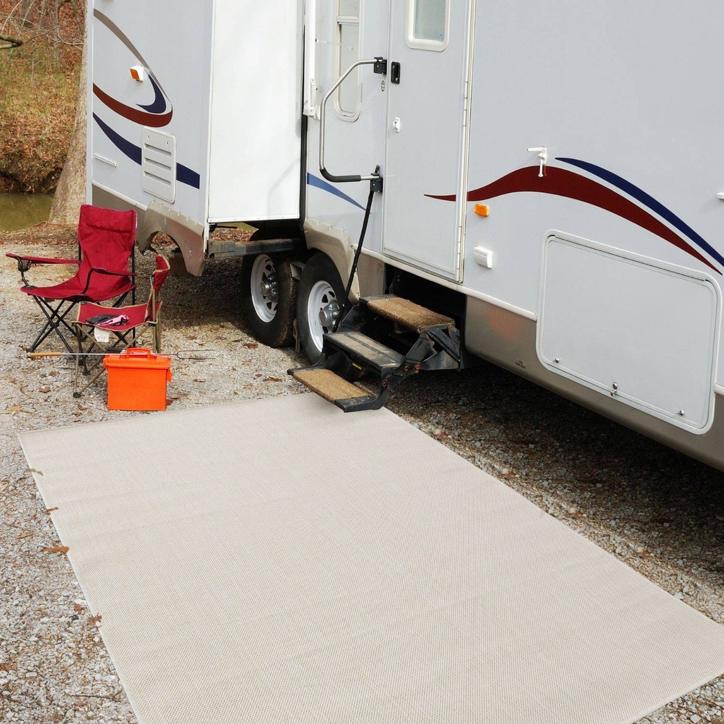 Ecology Outdoor Rug Cream | 500c