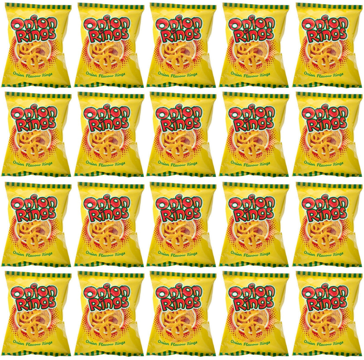 20 x Golden Wonder Onion Ring Snacks - 26GM