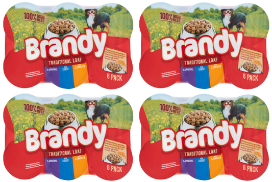4 x Brandy Traditional Loaf Variety 6 X 395G