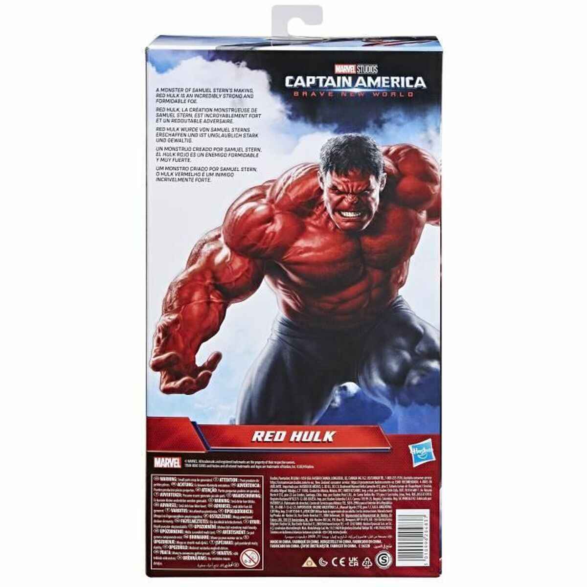 Jointed Figure Hasbro Red Hulk
