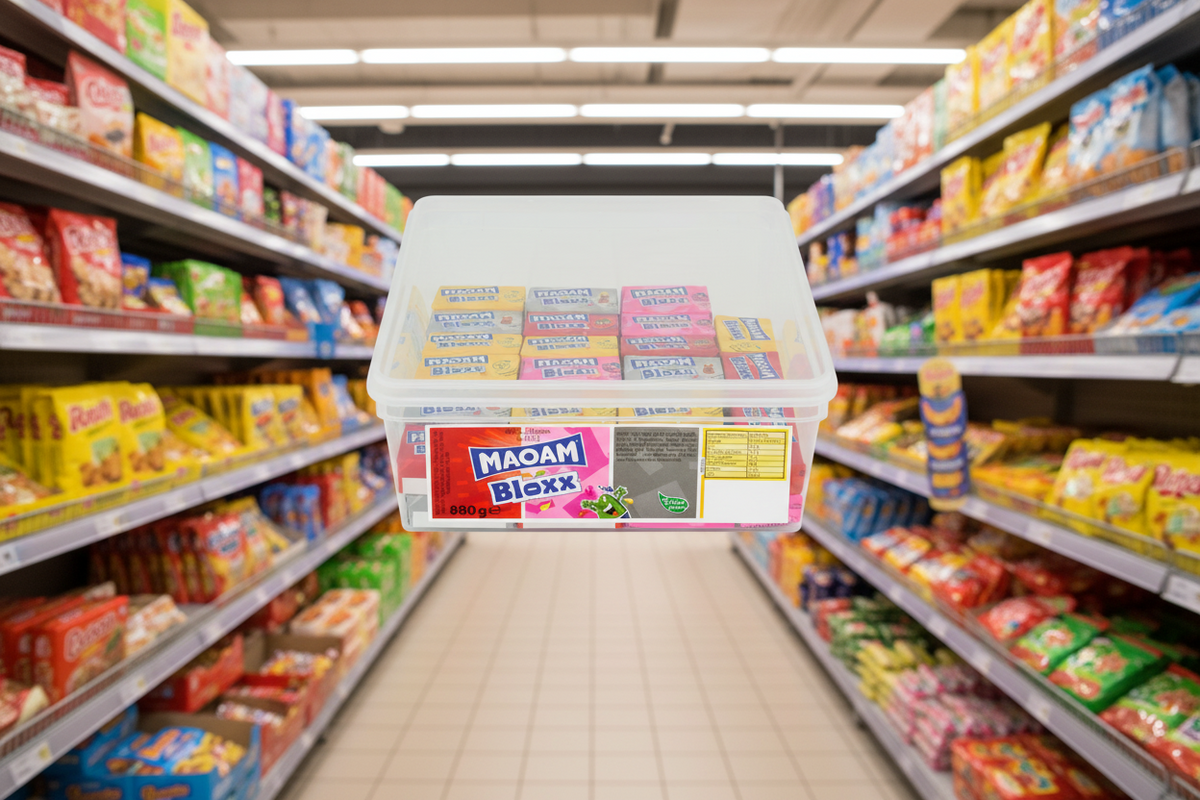 40 x Maoam Bloxx Tub