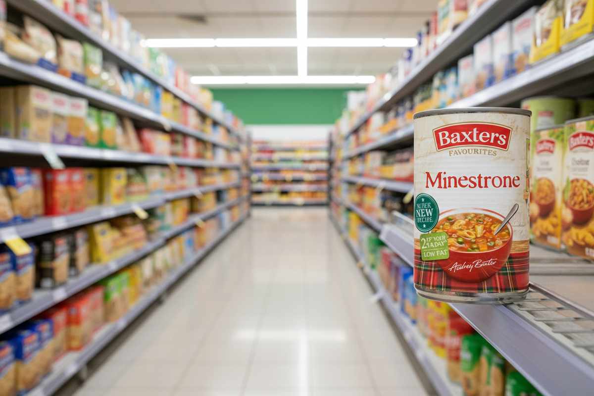 12 x Baxters Soup Minestrone - 400Gm