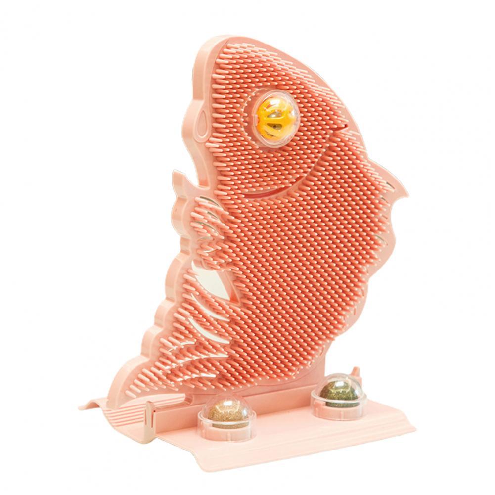 Cat Paw Board Tickle Tickler Cat Mint Ball Bell Pet Supplies Cat Cat Toys Cat Self Congratulation