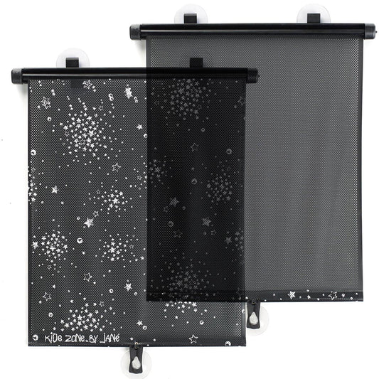 Jané 2 Pack Roller Blinds Car Sunshade Curtains 50x36cm