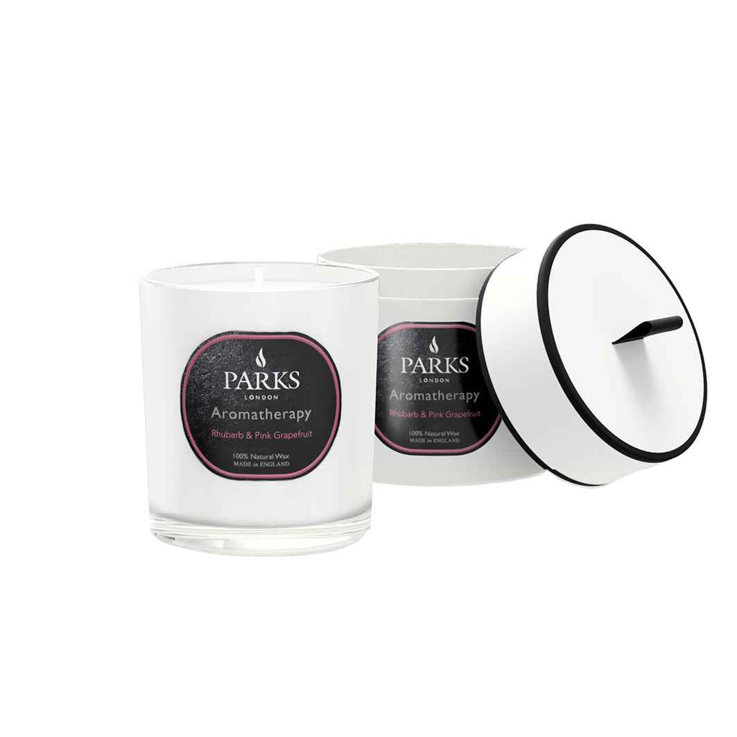 RHUBARB & PINK GRAPEFRUIT CANDLE 220G