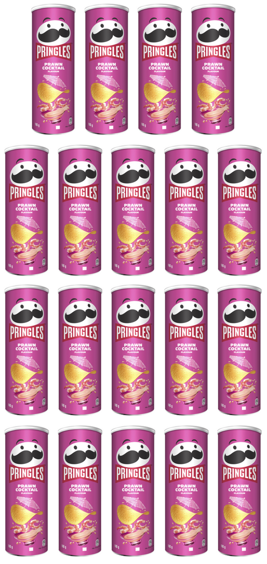 19 x Pringles Prawn Cocktail Flavour Sharing Crisps 165G