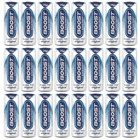 24 x Boost Energy Sugar Free Can  - 250Ml