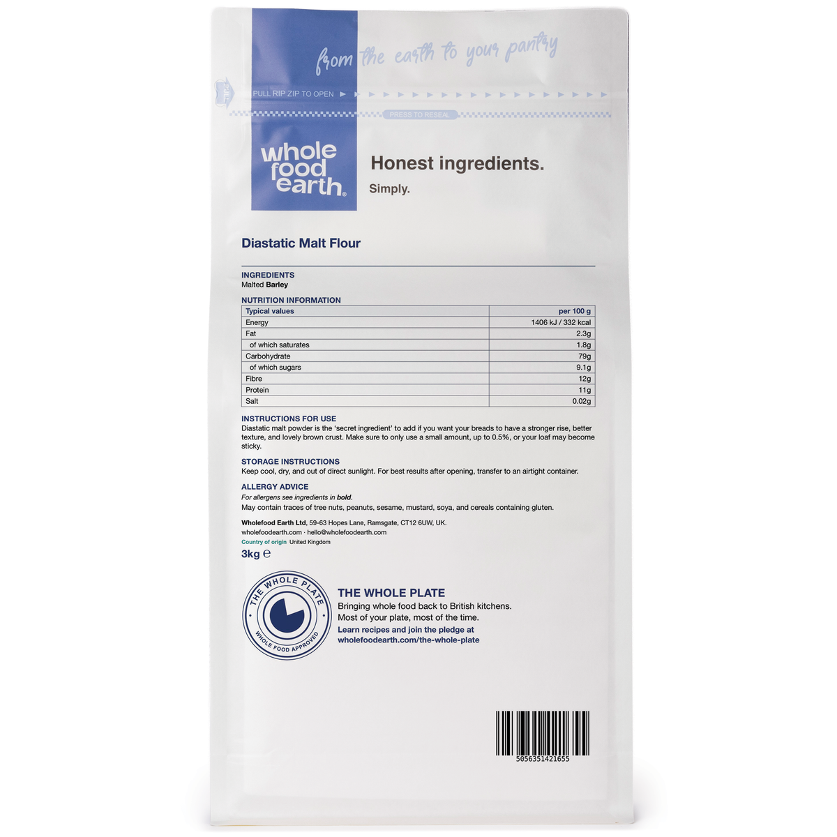 Diastatic Malt Flour