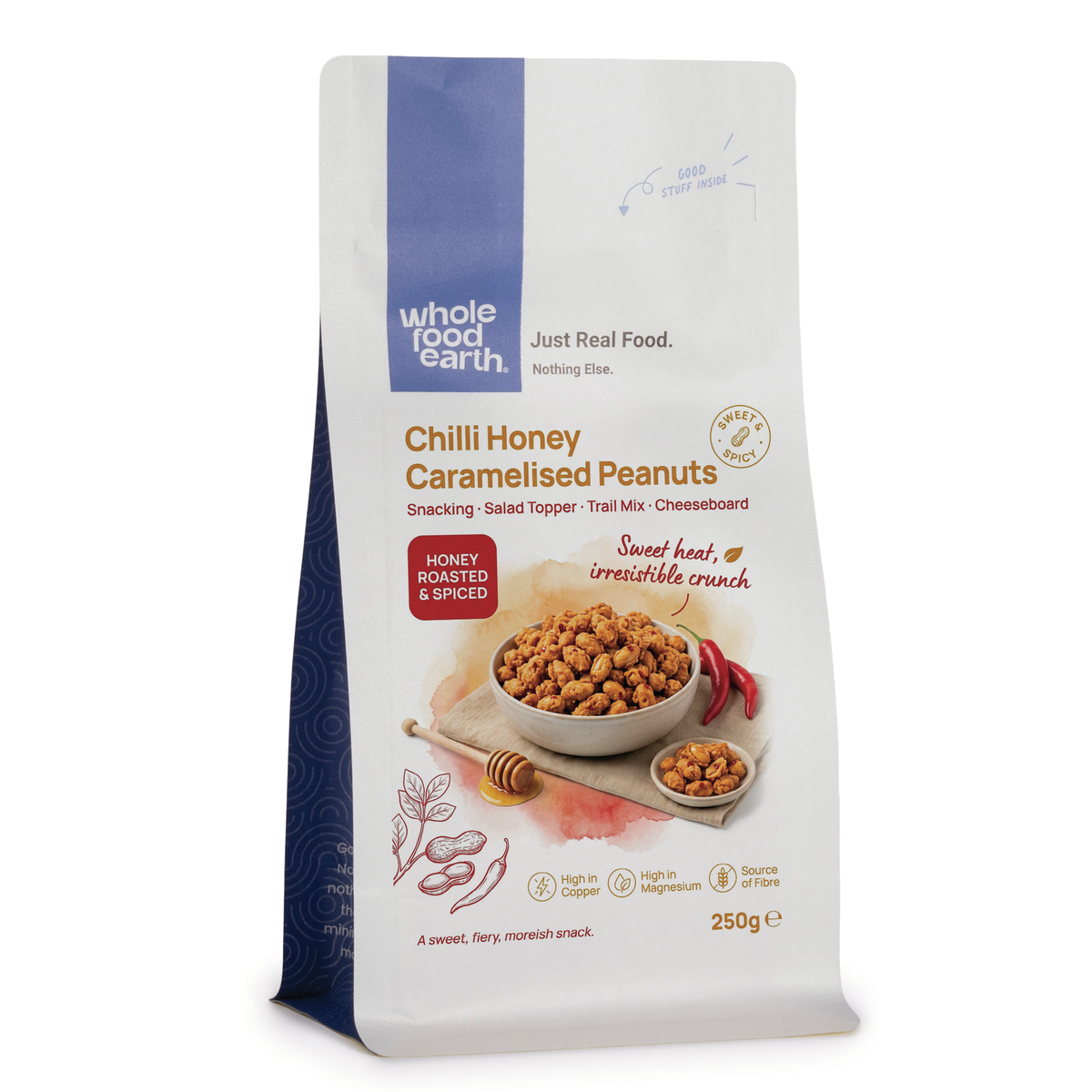 Chilli Honey Caramelised Peanuts