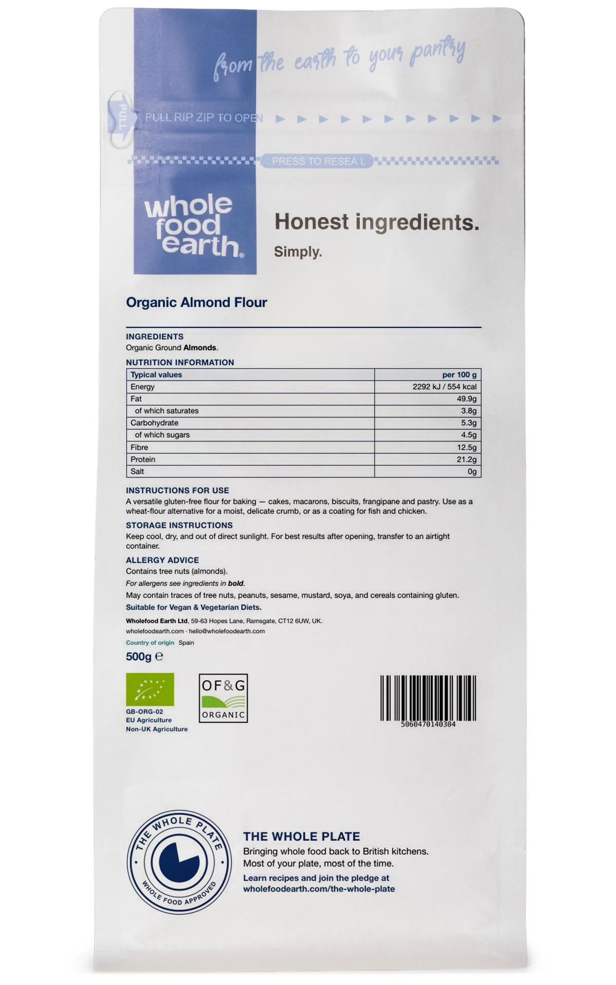 Organic Almond Flour