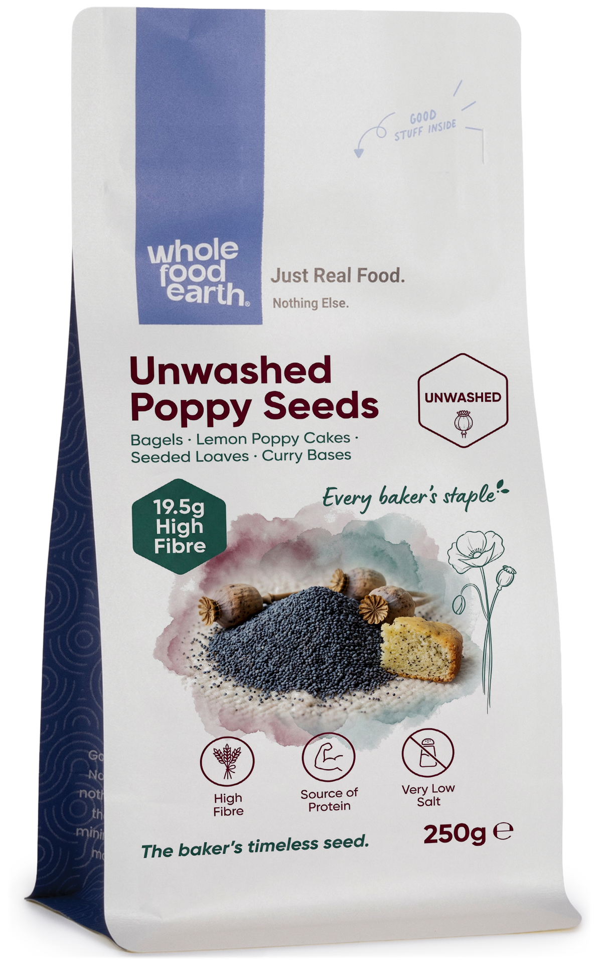 Unwashed Poppy Seeds