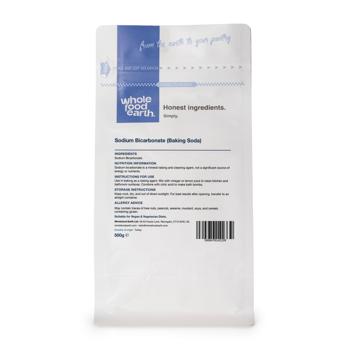 Sodium Bicarbonate (Baking Soda)