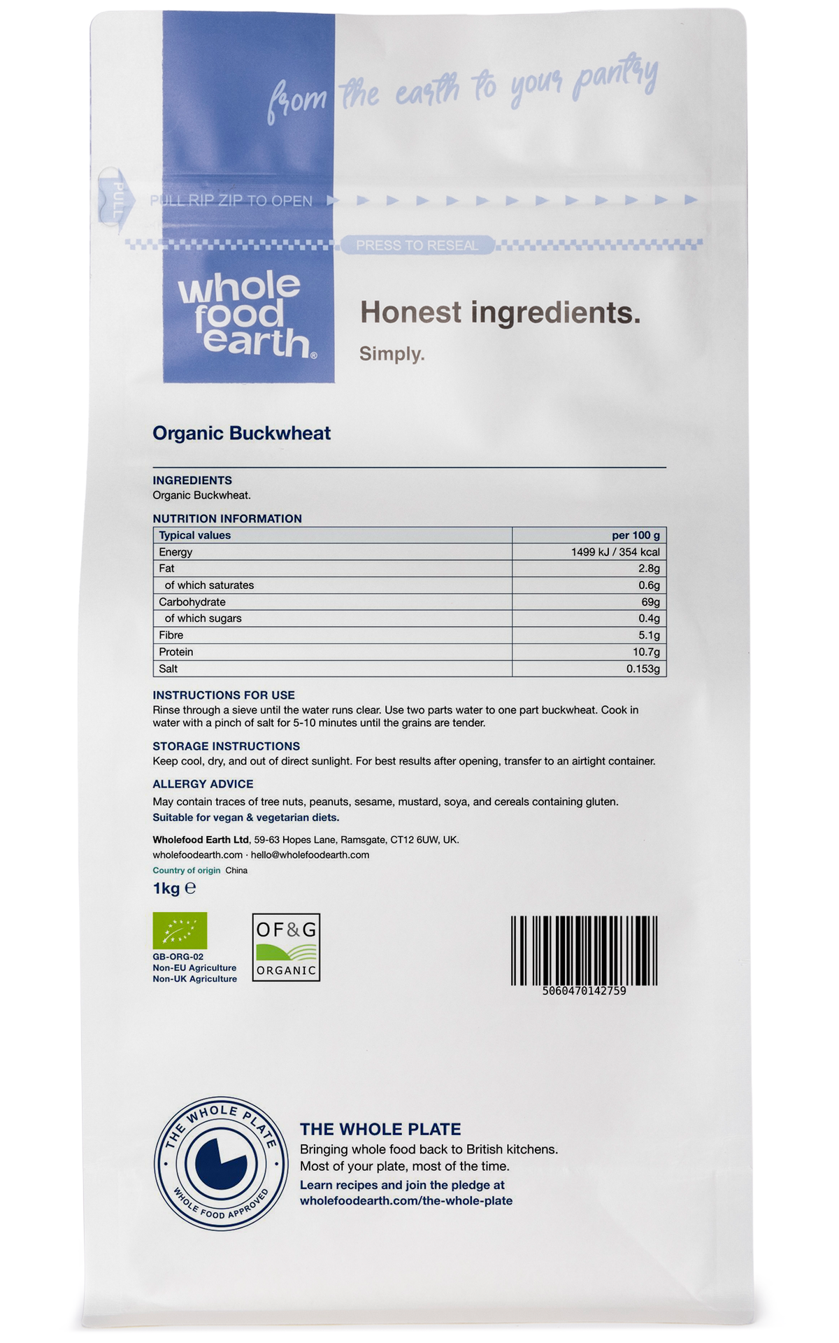 Organic Buckwheat