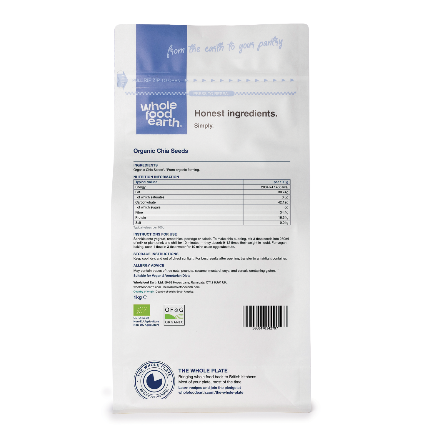Organic Chia Seeds