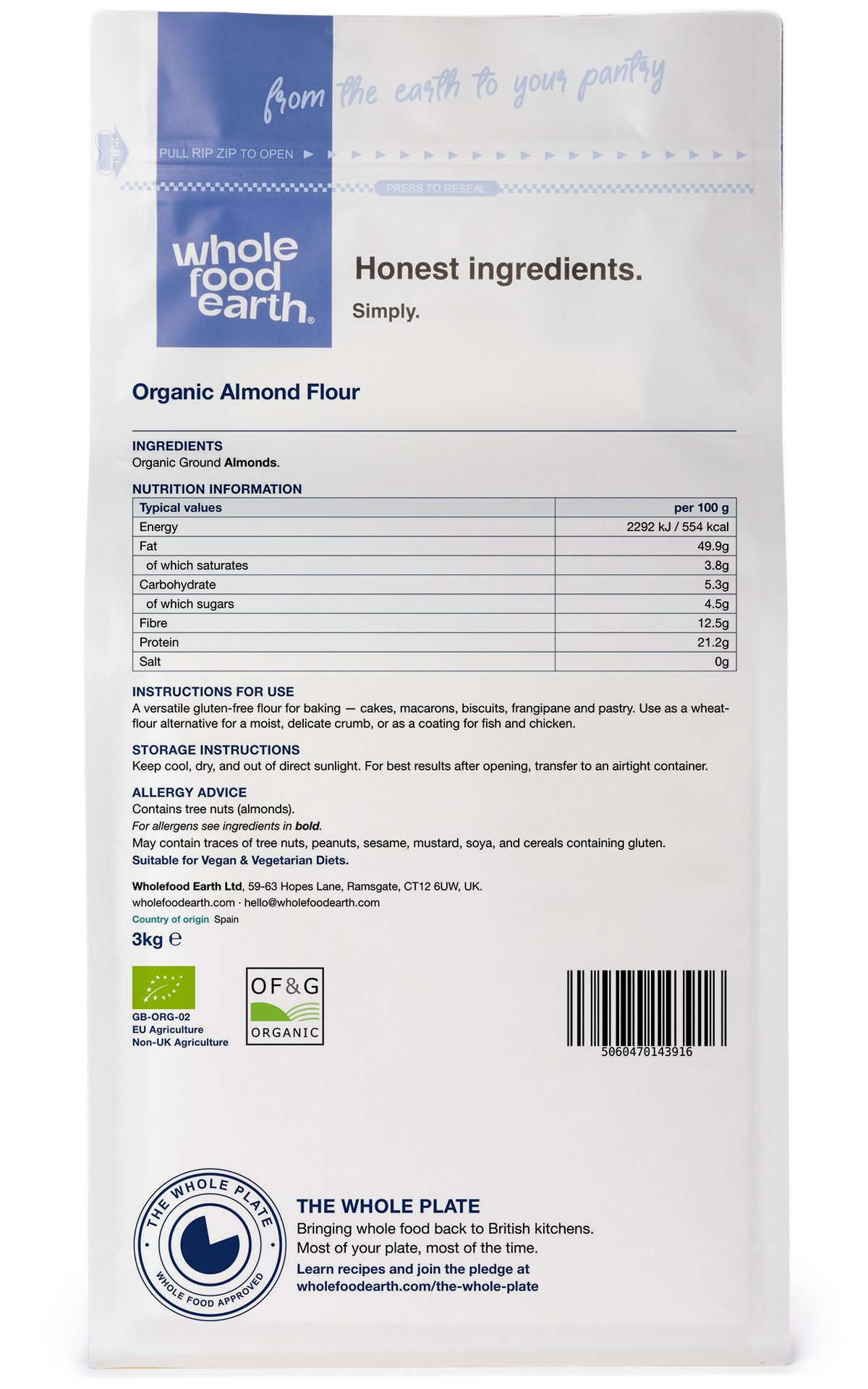 Organic Almond Flour