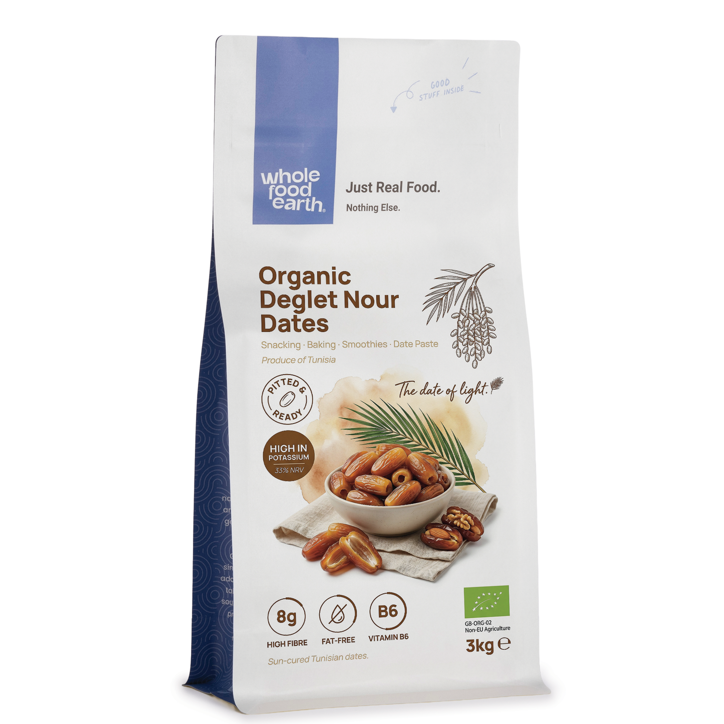 Organic Deglet Nour Dates Pitted