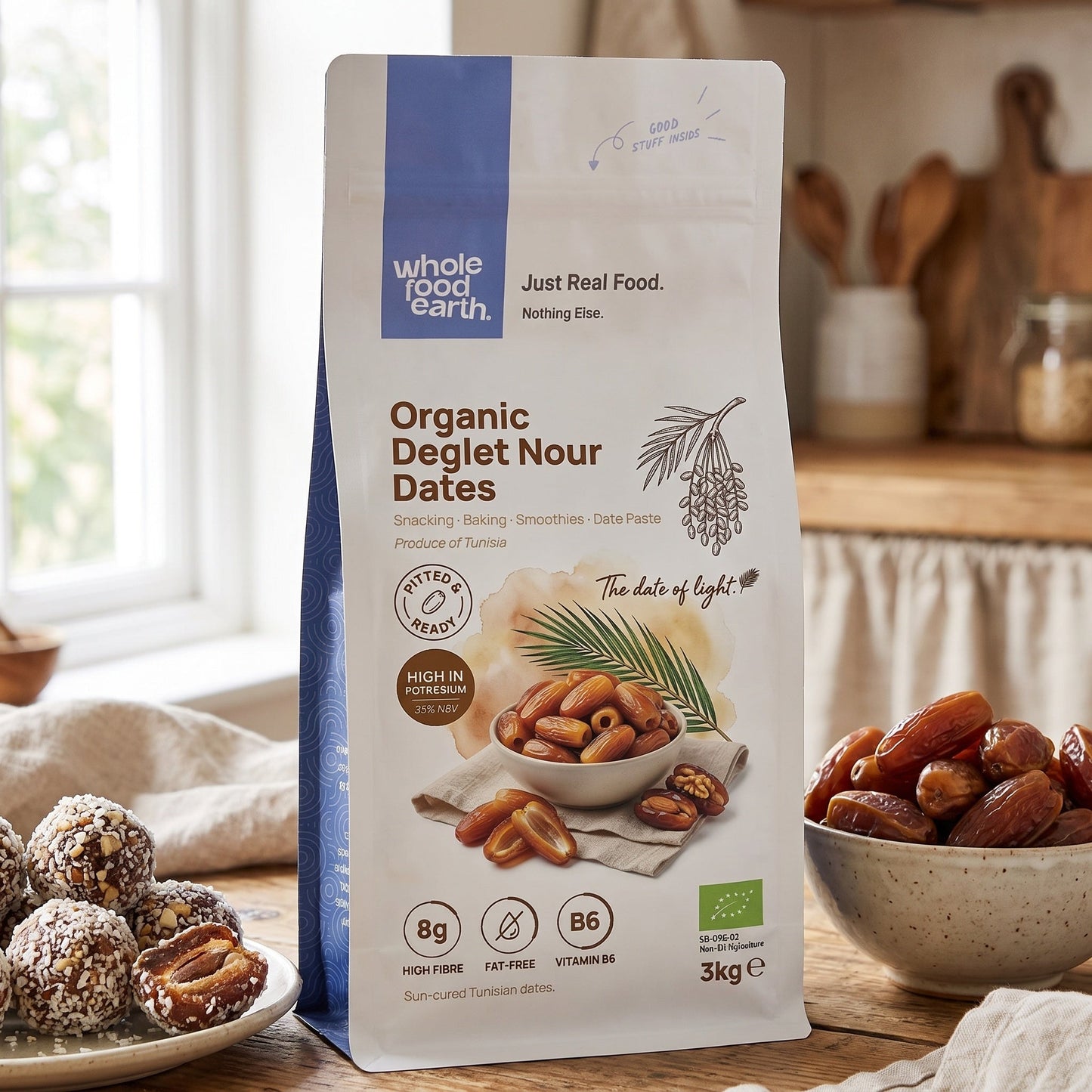 Organic Deglet Nour Dates Pitted