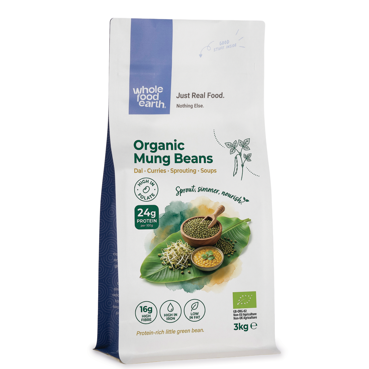 Organic Mung Beans