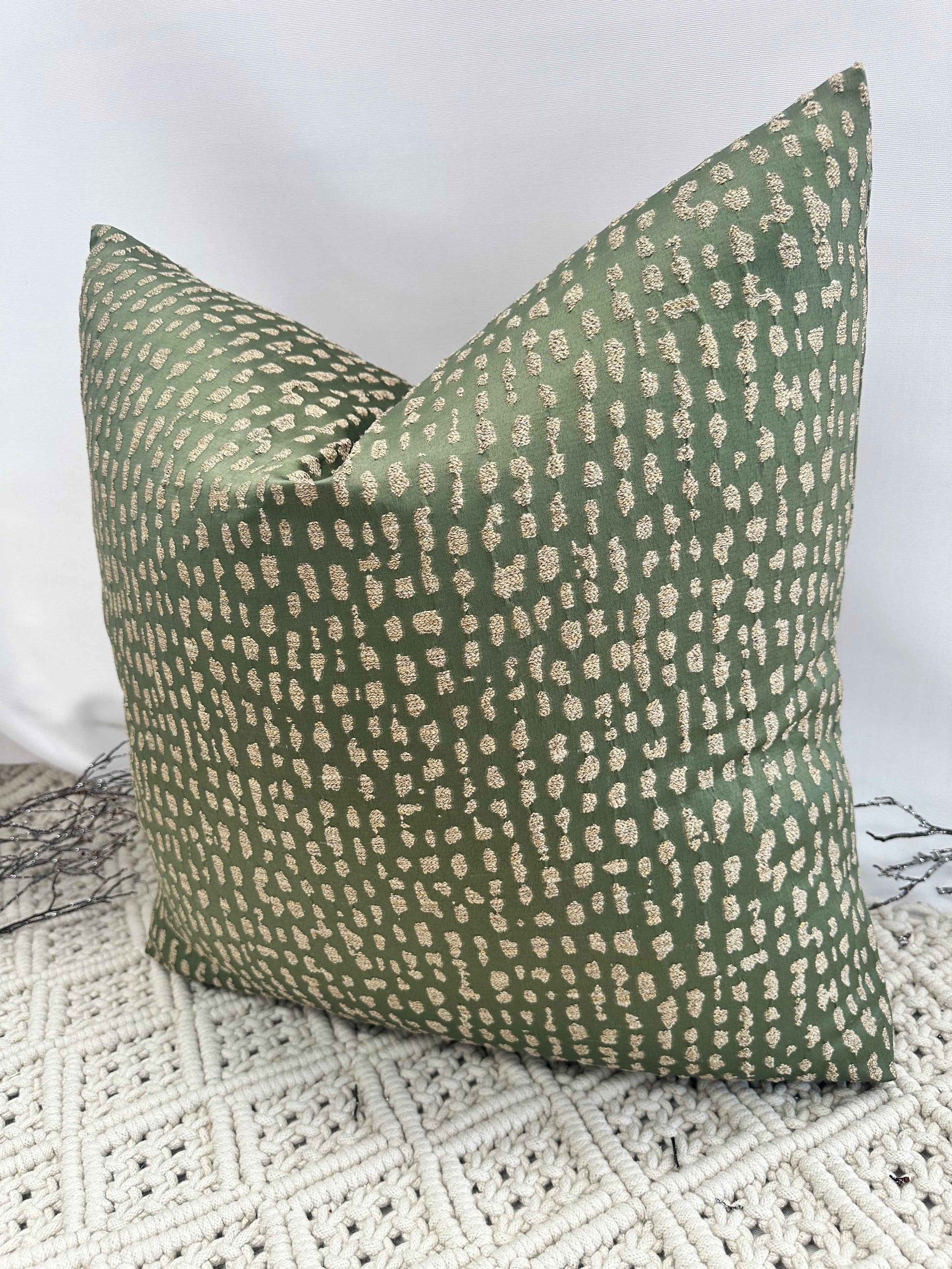 The Couture Cushion - The Olive Natale - Style No. 193