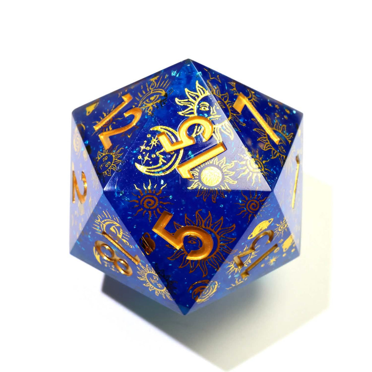 Celestial Body | 50mm D20 | Oversized Art Core Dice | Single Dice