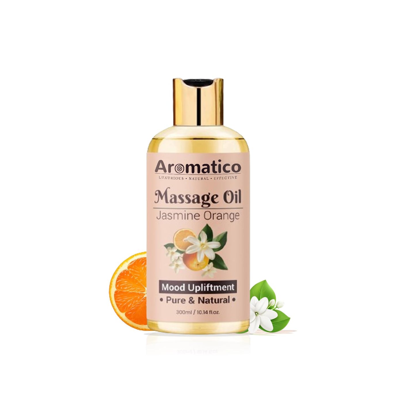 Lavender Mint Massage Oil 300ml for Couples - Natural, Non-Sticky Formula