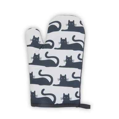 Black Cat Single Oven Glove