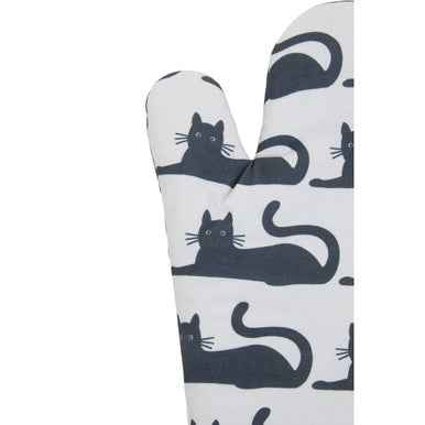 Black Cat Single Oven Glove