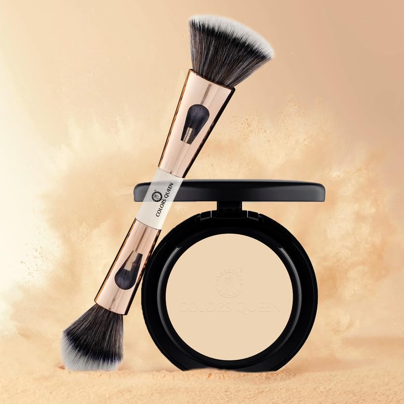 Colors Queen 4-in-1 Makeup Brush Set with Soft Bristles for Women