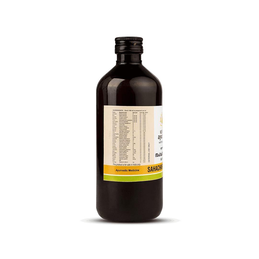Ayurvedic Sahacharadi Thailam 450ml Back Pain & Sciatica Relief Oil