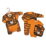 3 Piece Animal Print Set with Bodysuit, Vest & Bib