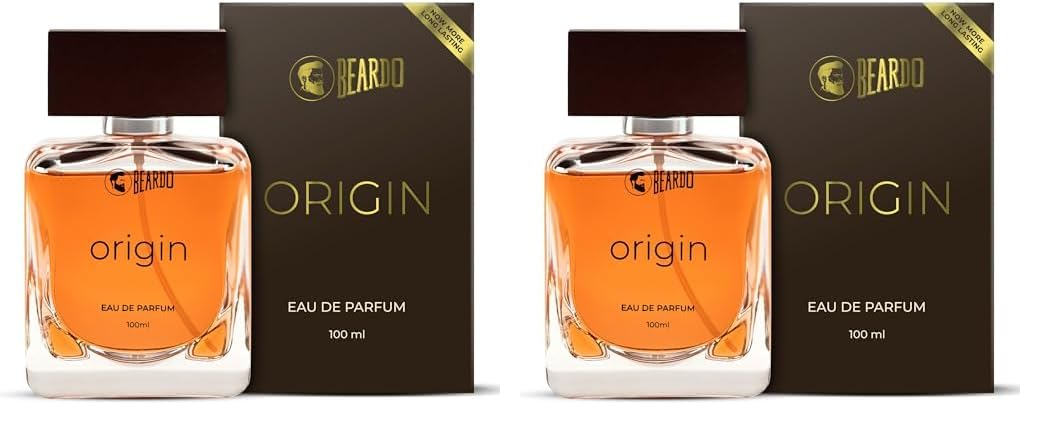 Beardo Origin Men's Perfume 100ml Aqua Musky Long-Lasting Fragrance