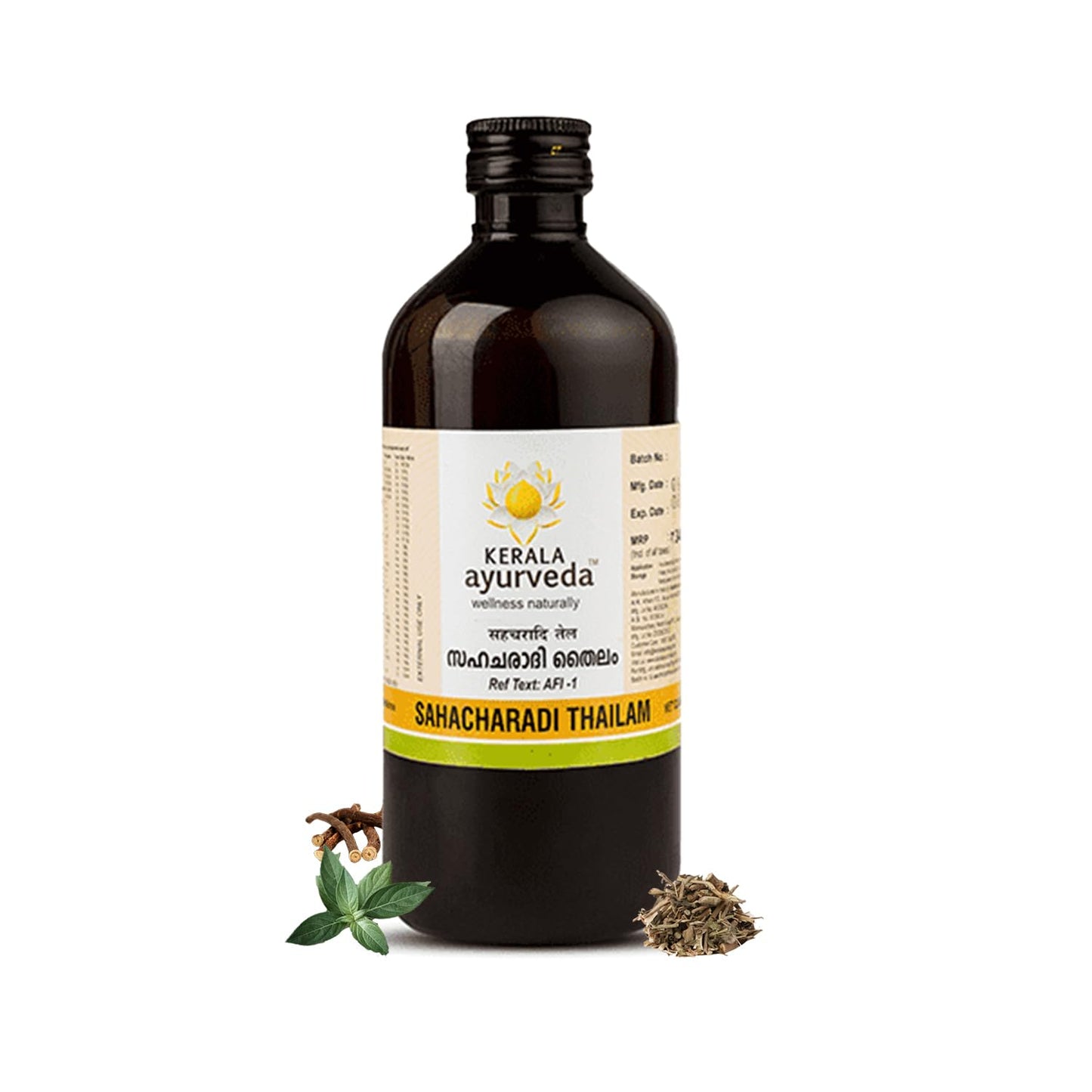 Ayurvedic Sahacharadi Thailam 450ml Back Pain & Sciatica Relief Oil