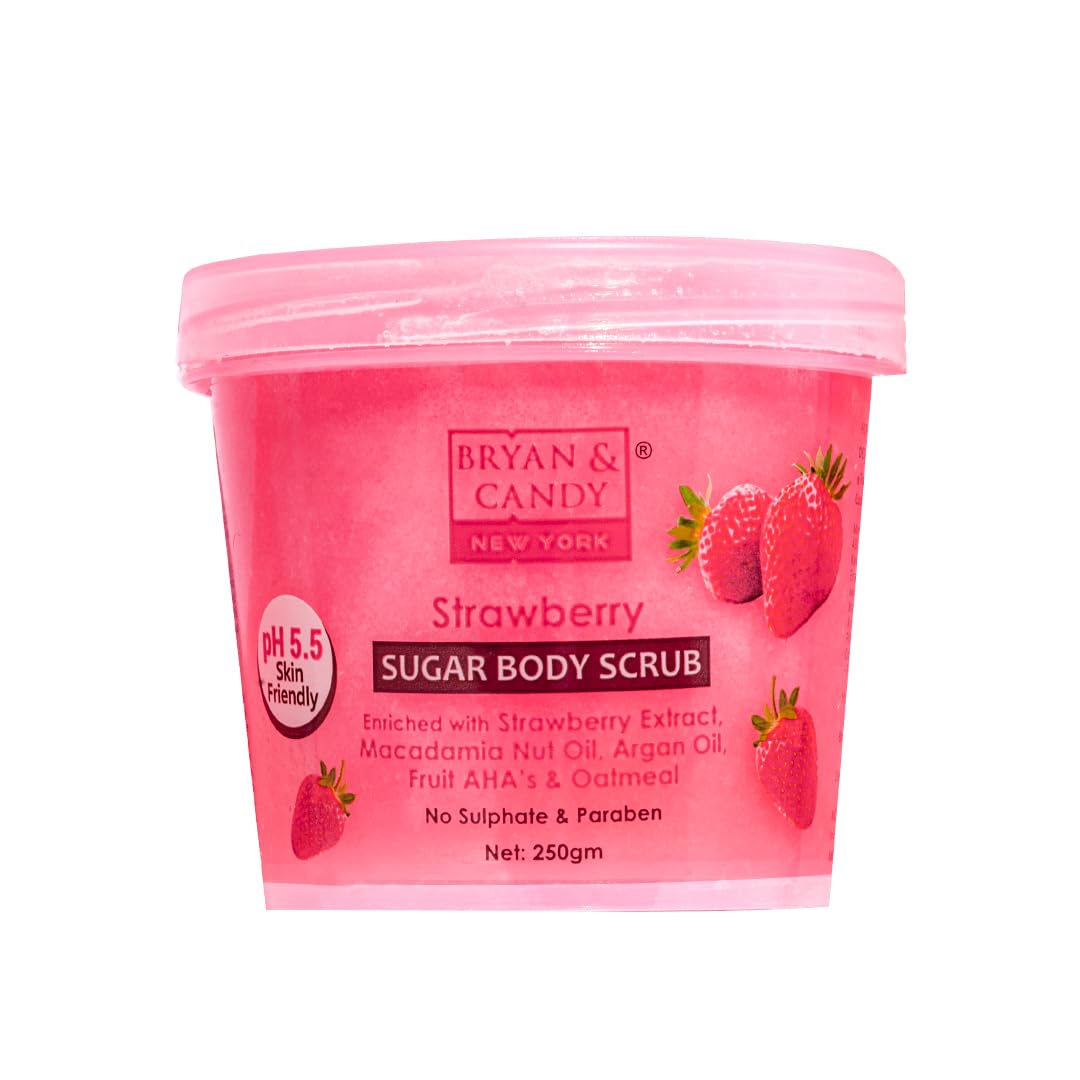 Cherry Blossom Body Scrub for Tan Removal & Exfoliation 250g