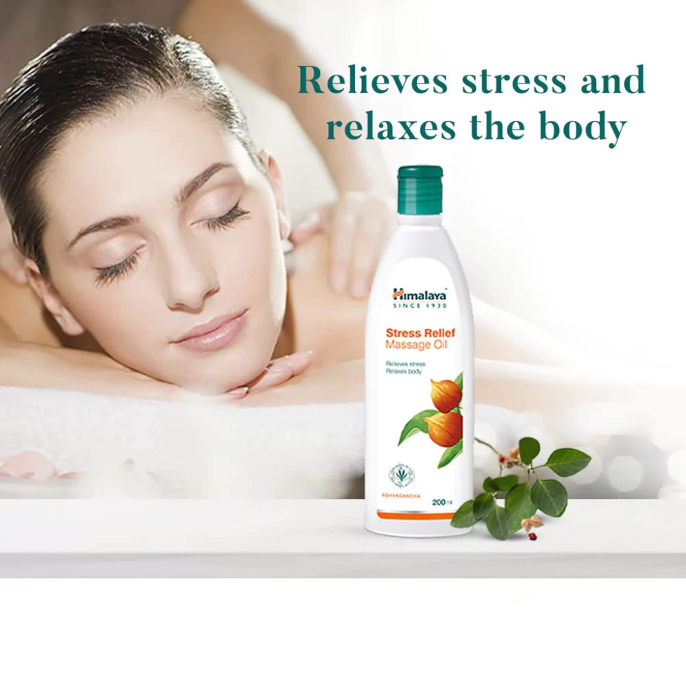 Himalaya Stress Relief Massage Oil 200ml