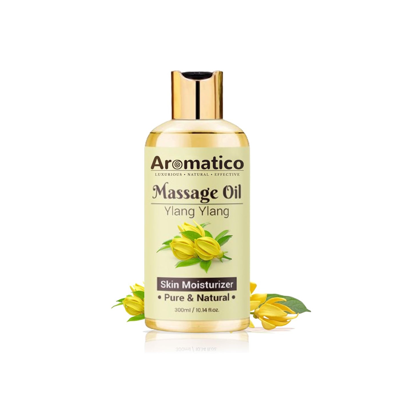 Lavender Mint Massage Oil 300ml for Couples - Natural, Non-Sticky Formula