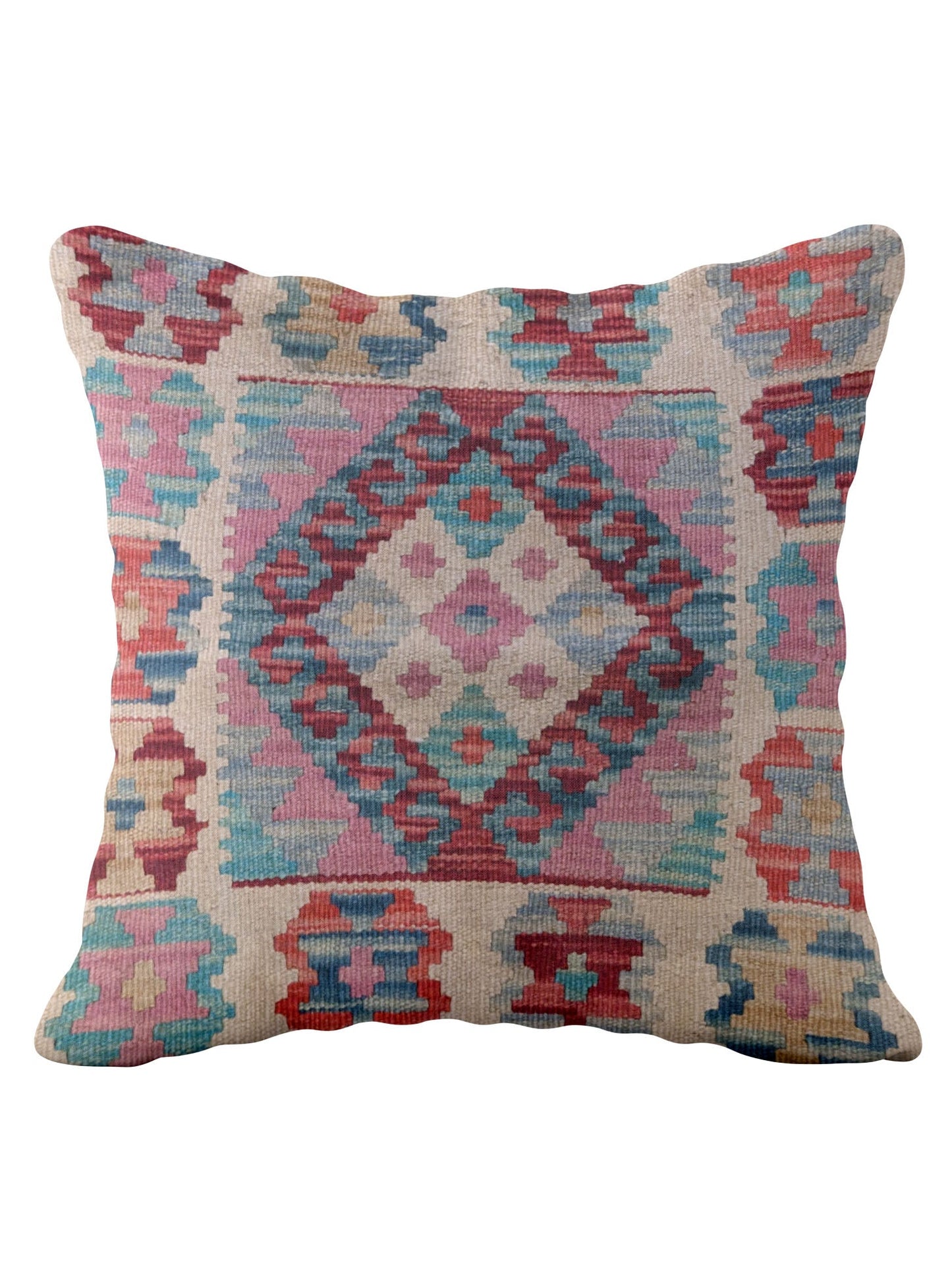 Afghan Kilim Cushion Cover - 45 x 45 cm