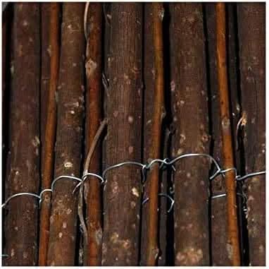 2 Packs of Bamboo Slat Garden Fence Screening 1m x 3m