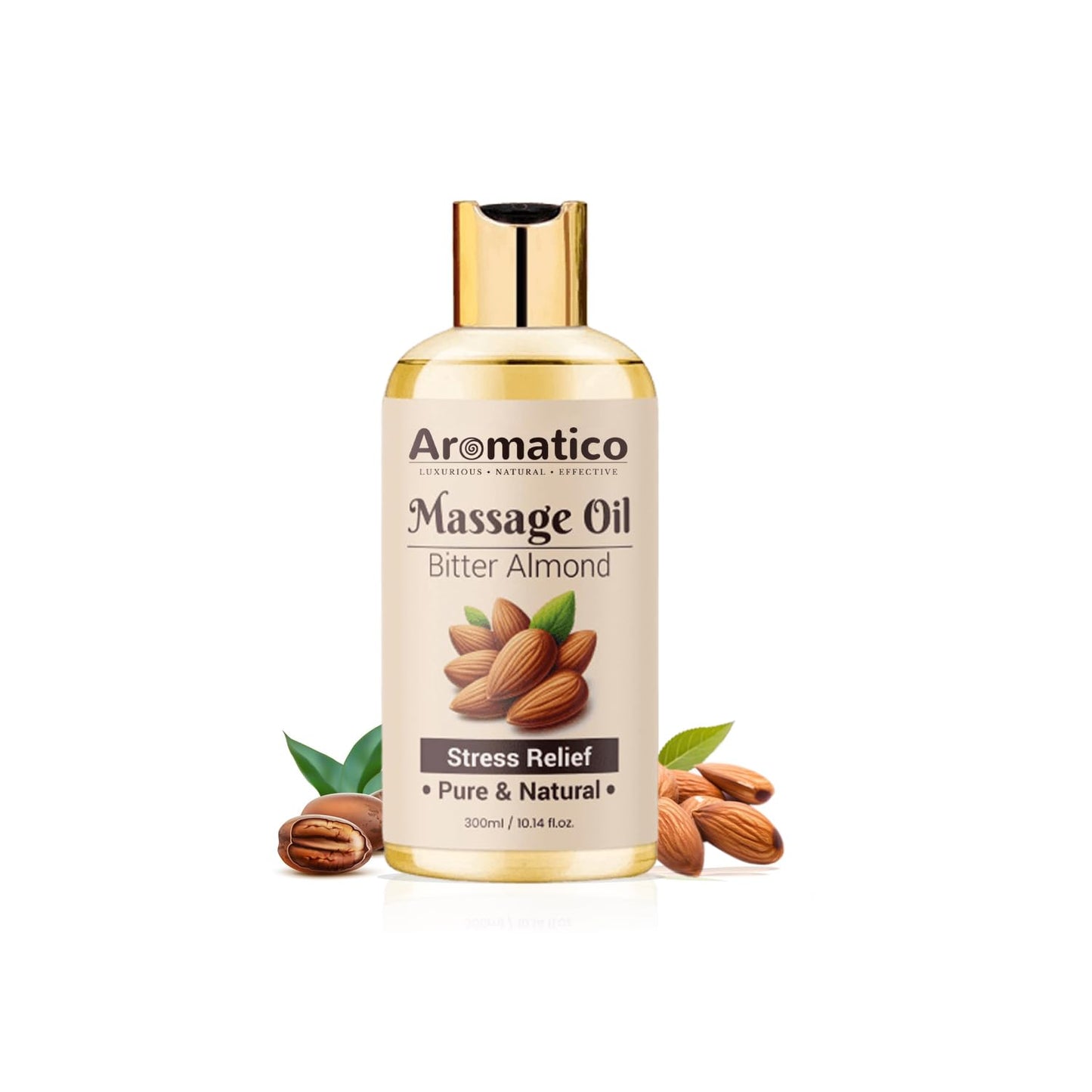 Lavender Mint Massage Oil 300ml for Couples - Natural, Non-Sticky Formula